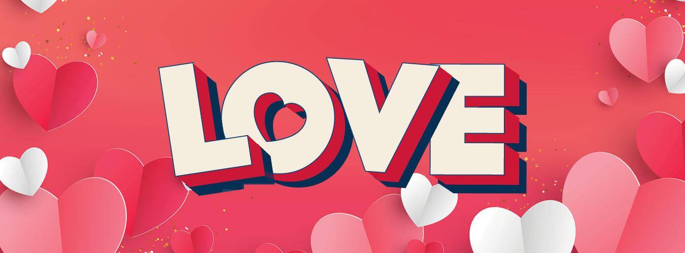 Valentine's Day Web Banner